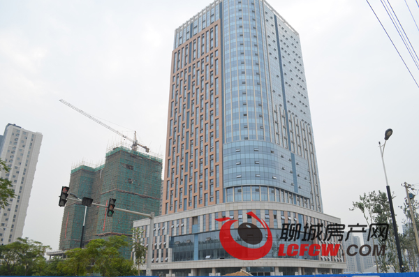 聊城房产资讯 工程进度 资讯详情页     另外,当代·财智大厦外墙的