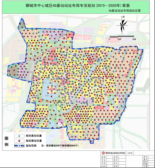 聊城市中心城区4g基站站址布局专项规划20152020年草案