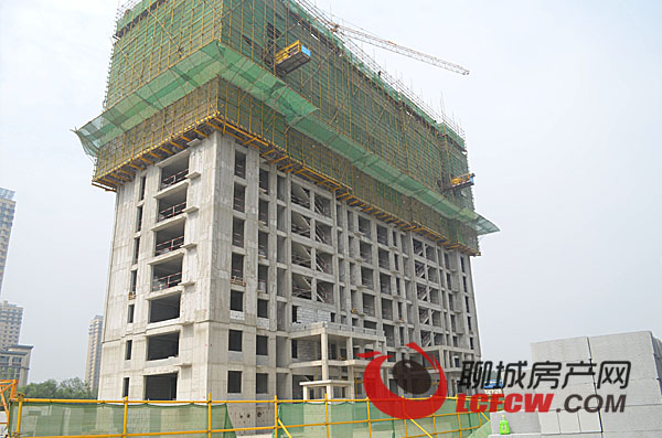 5月31日昌润·莲城瑞荷园工程进度播报_工程进度_聊城
