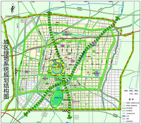 《聊城市城市绿地系统专项规划(2016-2030年)》规划草案公示