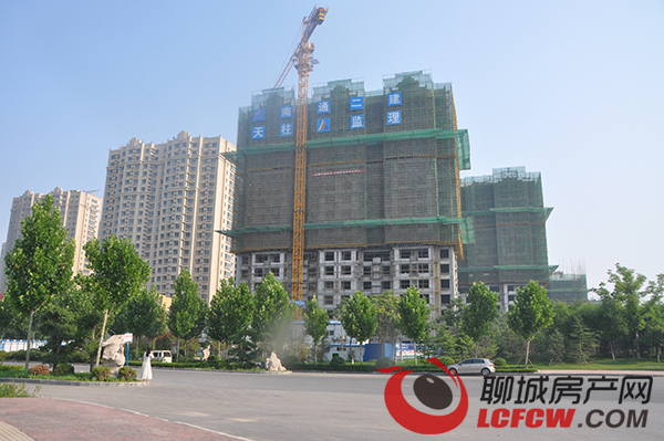 6月27日昌润·莲城瑞荷园工程进度播报_工程进度_聊城房产网