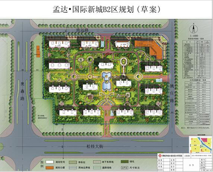 孟达国际新城b2区规划草案批前公告