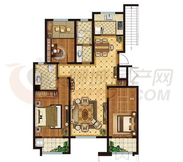 华建1街区19#楼6 1花园洋房1月6日迎春加推